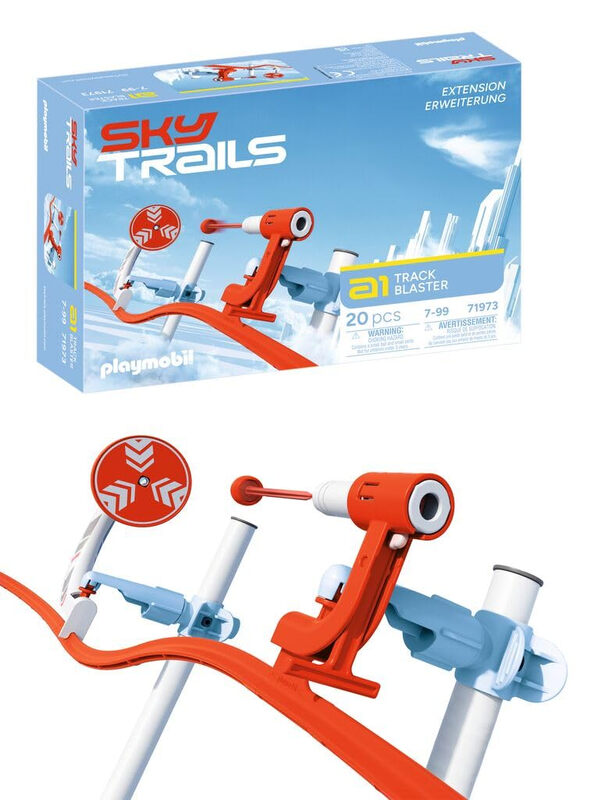 Sky Trails Track Blaster, Konstruktionsspielzeug für rasante Strecken & Action, Bauen, Verbinden & Erleben spannender Abenteuer, Kinder ab 7 Jahren, 71973