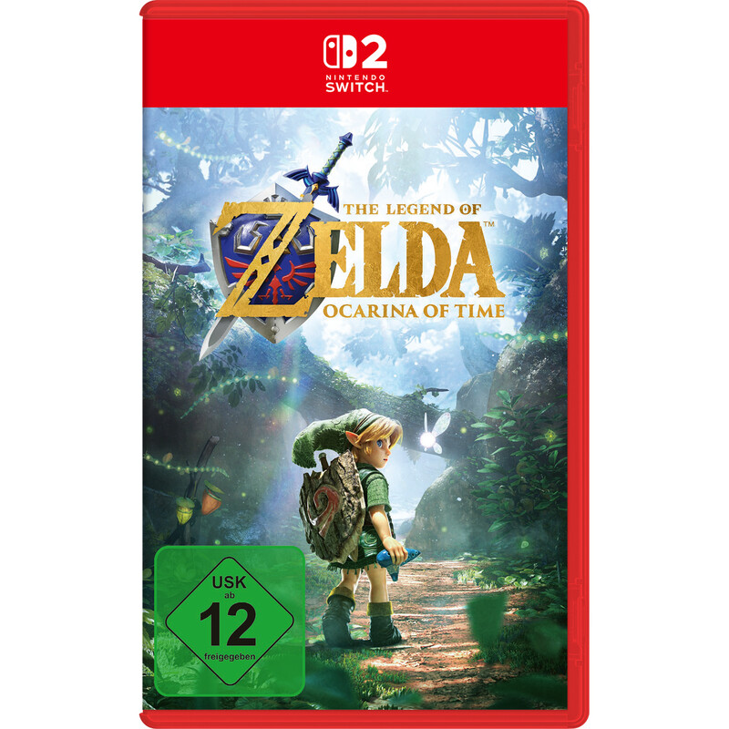 Nintendo Switch Spiel - The Legend of Zelda: Ocarina of Time: Remake für Switch mit neuer Grafik, Ocarina-Melodien & amiibo-Kompatibilität. USK 12.