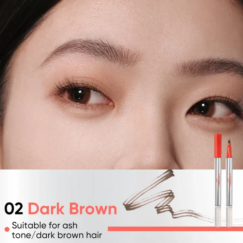 LIQUID EYEBROW PEN #02DARK BROWN