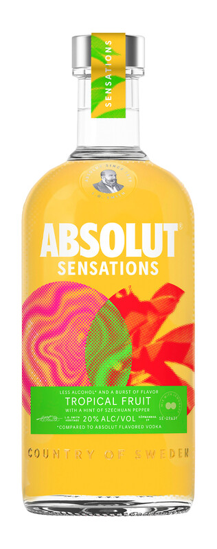 Absolut Sensations Tropical Fruit Vodka 0,7 L