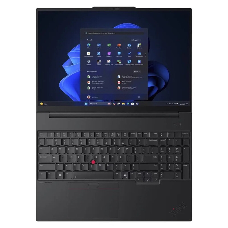 Lenovo ThinkPad E16 Gen 3 Business Laptop, 40,6 cm (16 Zoll), AMD Ryzen 7, 32 GB RAM, 1 TB SSD, Win 11 Pro, 180°-Scharnier
