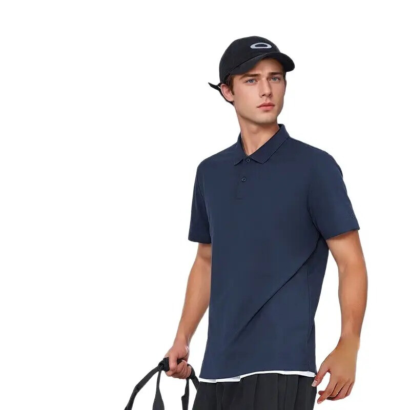 [100 Series Cloud Sense Quick Dry] Sports Short-sleeved Polo Shirt Men's RunningFitne