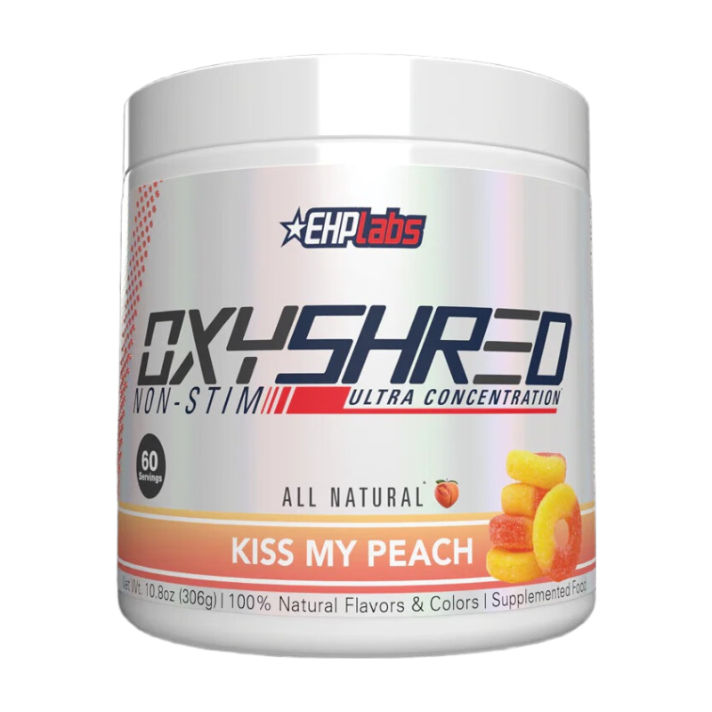 Thermogenic Powder Kiss My Peach Flavour OxyShred Non Stim - 60 Servings