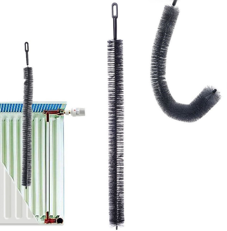 Ultra Brosse de Radiateur Propre - Gris, 70 x 5 cm