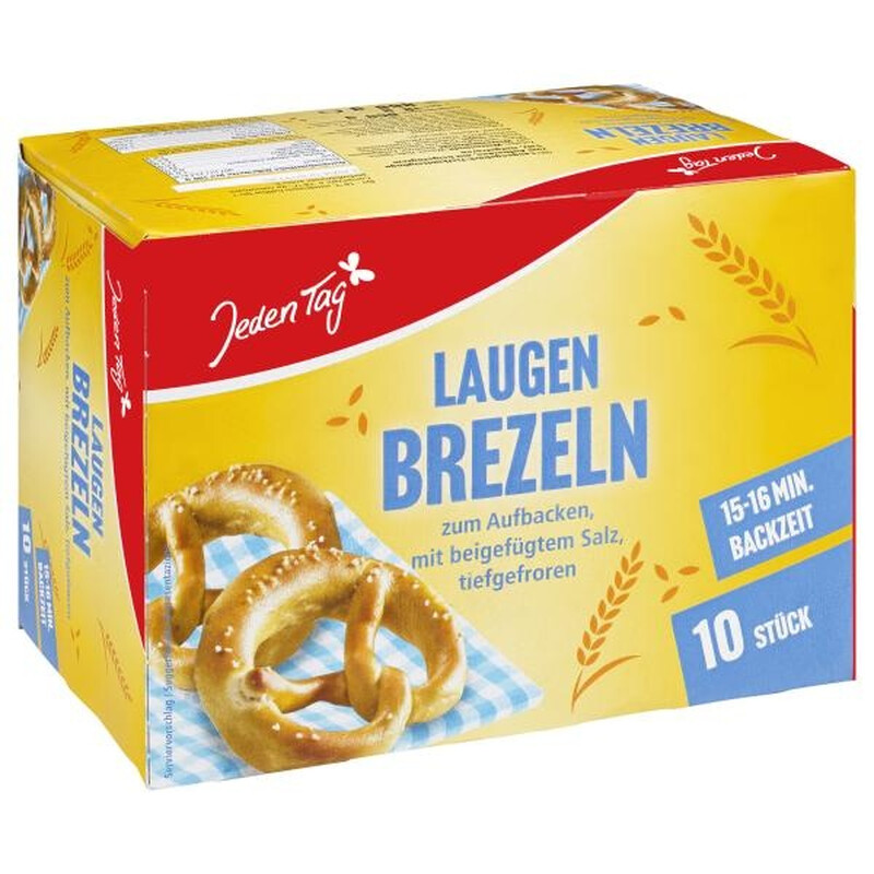 Jeden Tag Laugenbrezeln 10er 10 x 86.8 g