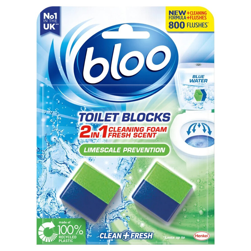 Toilet Blocks Limescale Prevention 2 x 50g (100g)