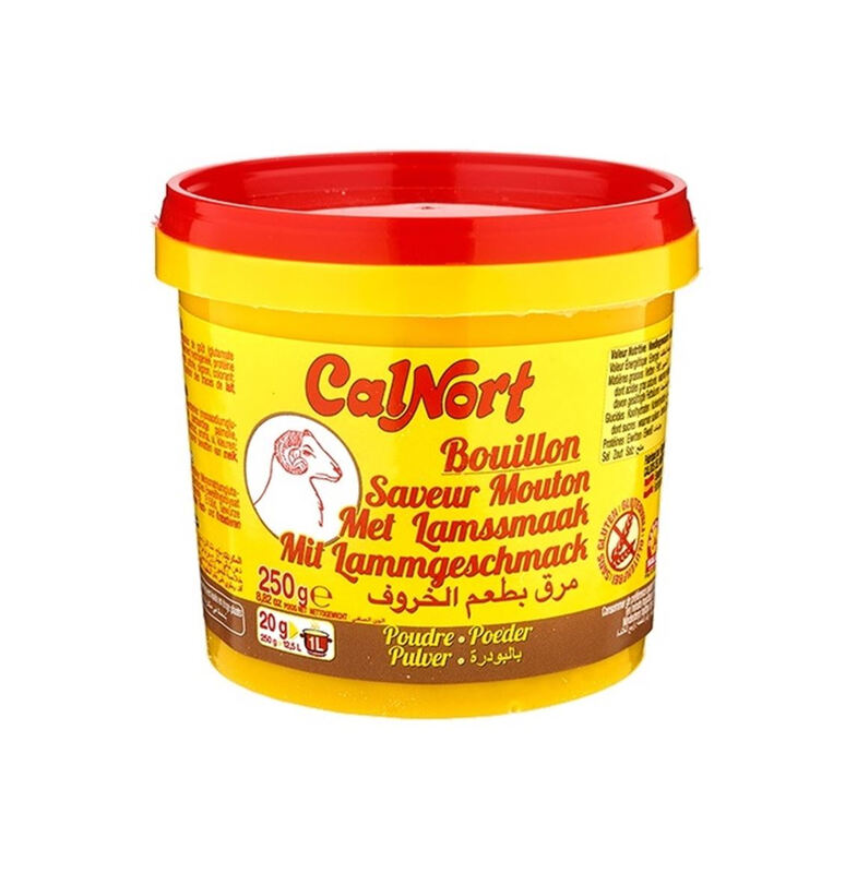 Calnort Bouillon Lam 250 g (middel)