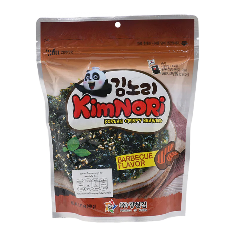 Kimnori Jaban Flaked& Seasoned Seaweed (Bbq) 40G