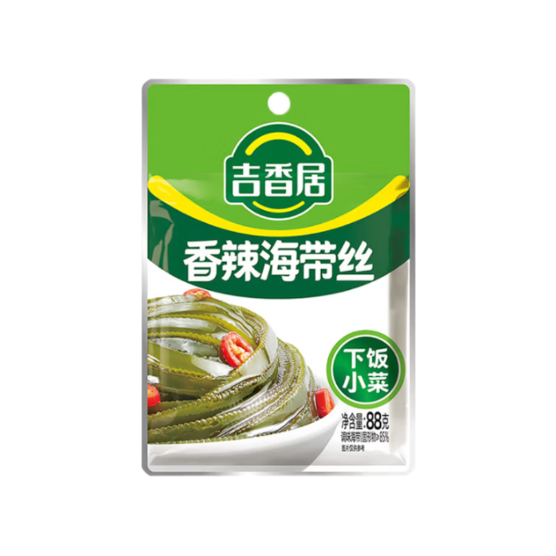 Jixiangju Würzige Algenstreifen 88g