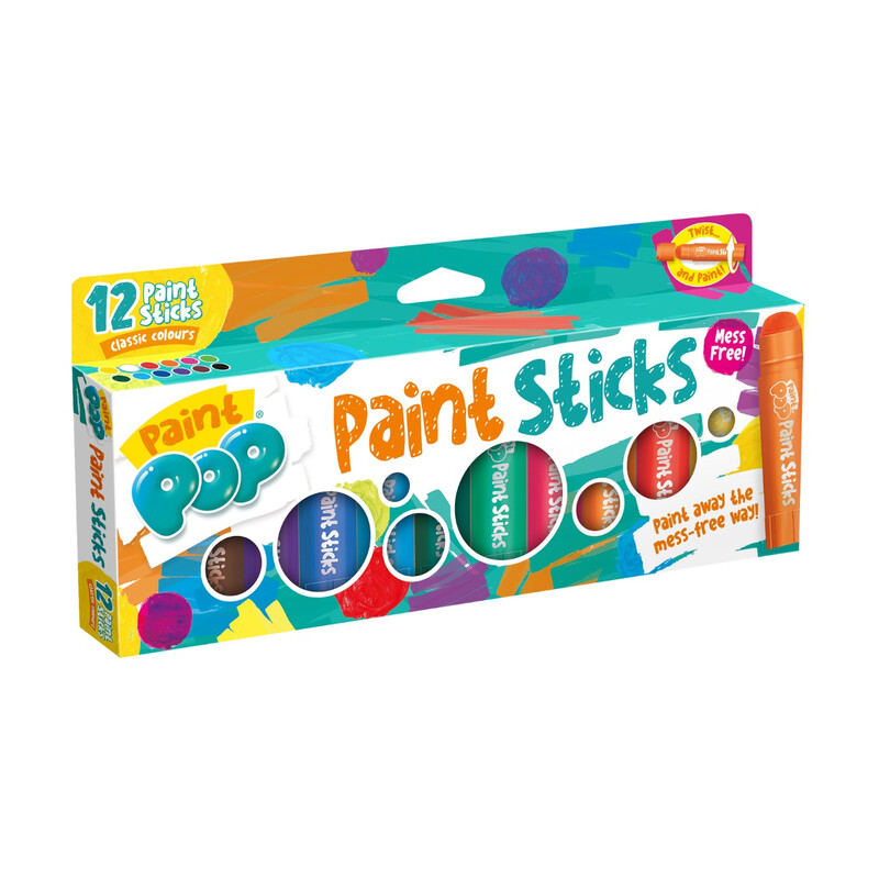 Classic Paint Sticks 12 Pack