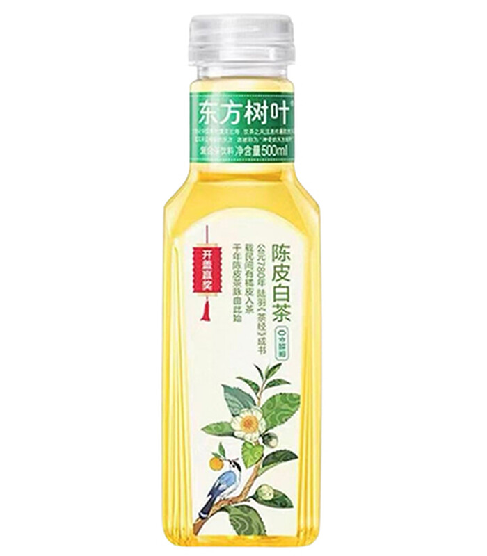 Oriental Leaf White Tea with Tangerine Peel 500ml×15 Bottles