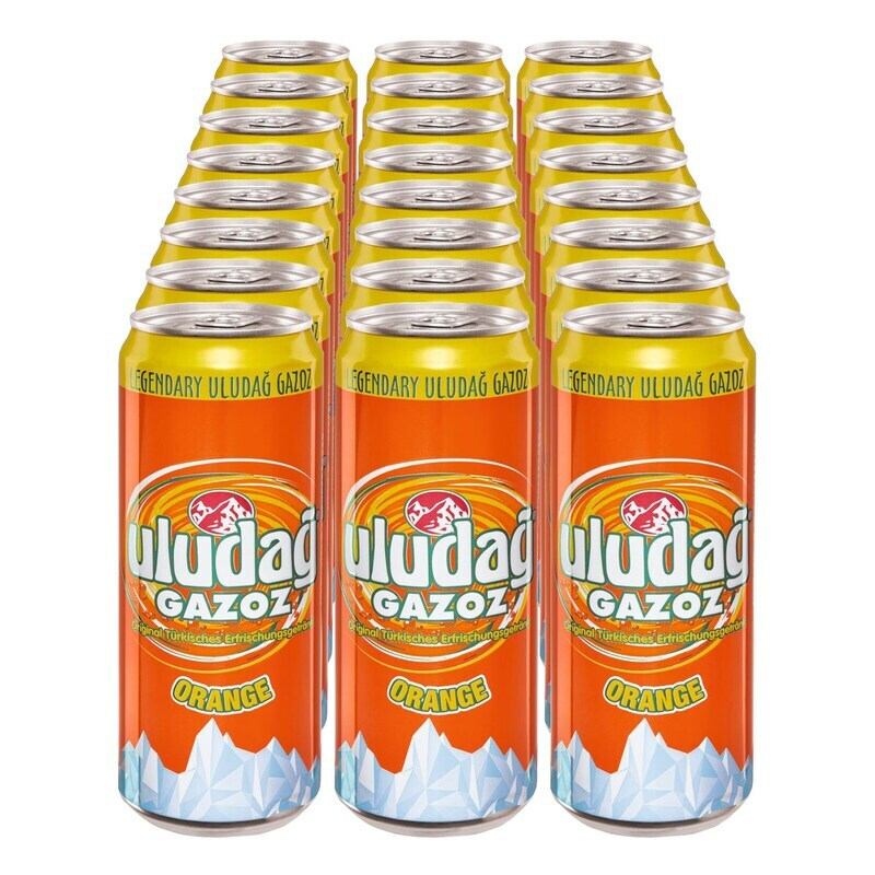Uludağ Gazoz Orange 24 × 0,33 L