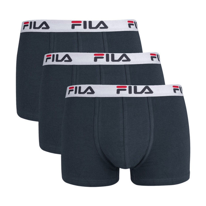 FILA Boxershorts 3-pack Navy Size L