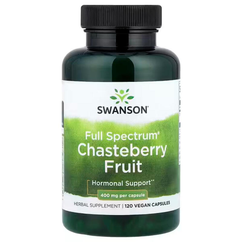 Full Spectrum Chasteberry Hormone Balance 400 mg - 120 Capsules