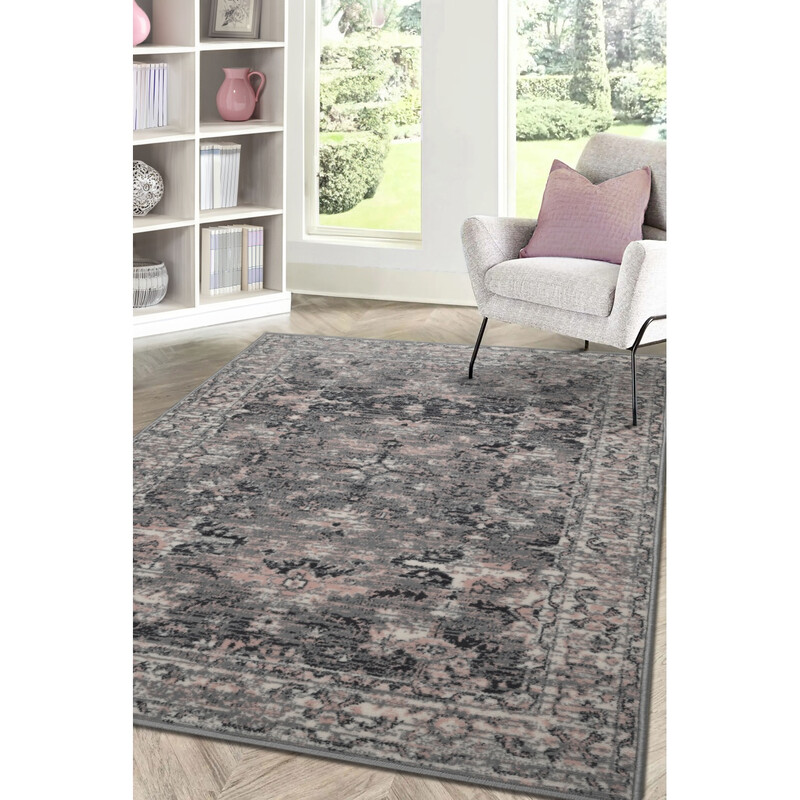 Rug Maestro Traditional Rectangle Grey 120x170cm