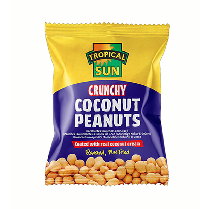 Tropical Sun Cream Crunchy Coconut Peanuts (Clip Strip) 50G