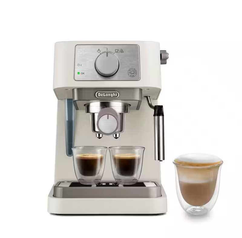 De‘longhi Cream De’longhi Stilosa, Barista Espresso Machine & Cappuccino Maker, Ec260.cr