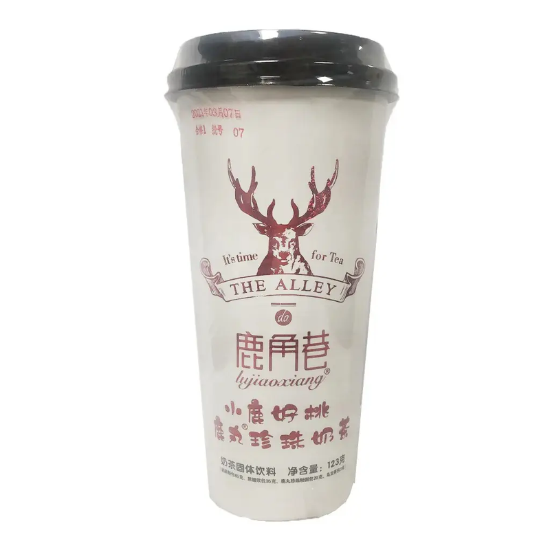 ALLEY TEA Peach Pearl Milk Tea Solid Beverage 123g