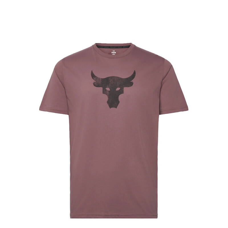 Under Armour Project Rock Payoff Graphic Men's Short Sleeve - Maroon Mist