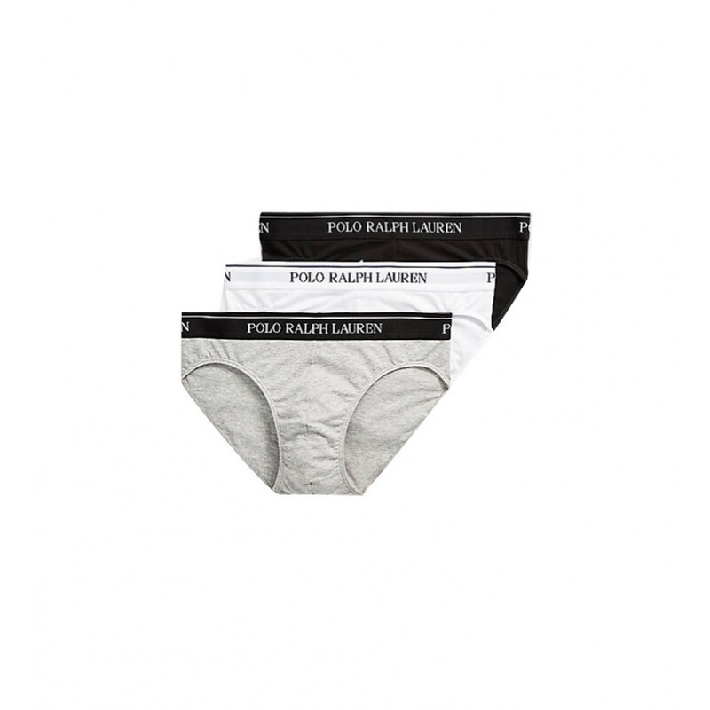Low-Rise-Brief 3-Pack White/Polo Black/Andover Heather S 714835884003