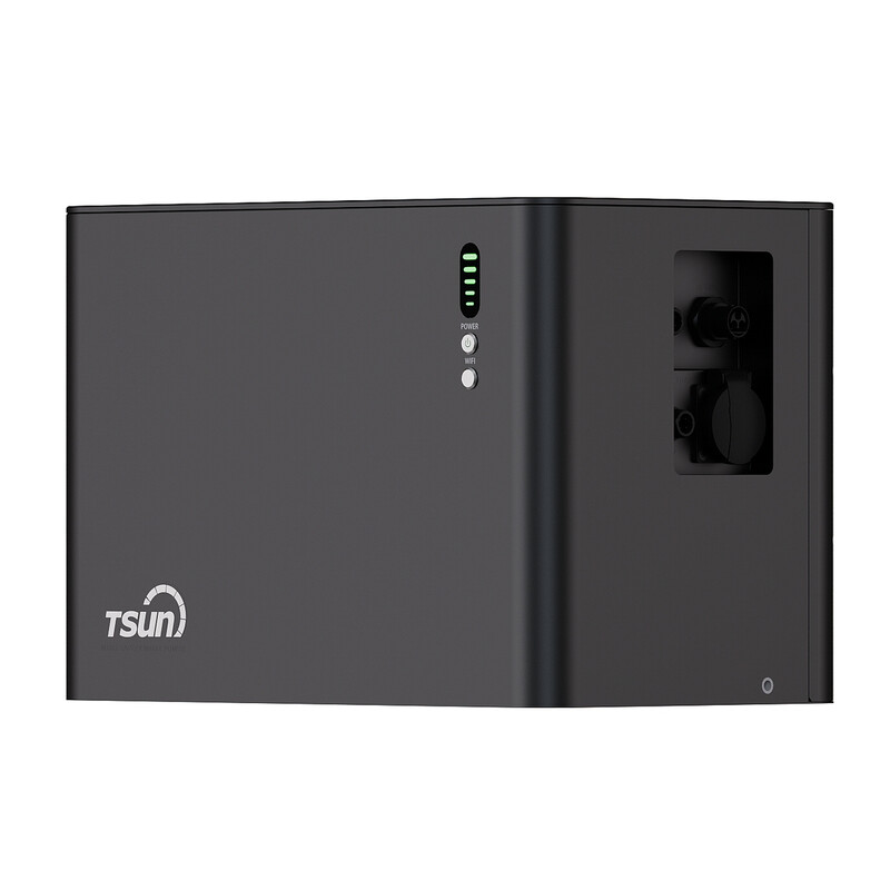 Tsun SolarTrunk TSOL-MSU2000DE Mikro-Hybrid-Speicher, 2048 Wh LiFePO₄-Akku, 800 W Netzleistung, 2000 W Notstrom, 4 MPPT, WLAN & Bluetooth, Erweiterbar auf 10,24 kWh