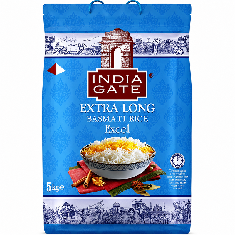 Riz basmati extra long Excel 5 kg
