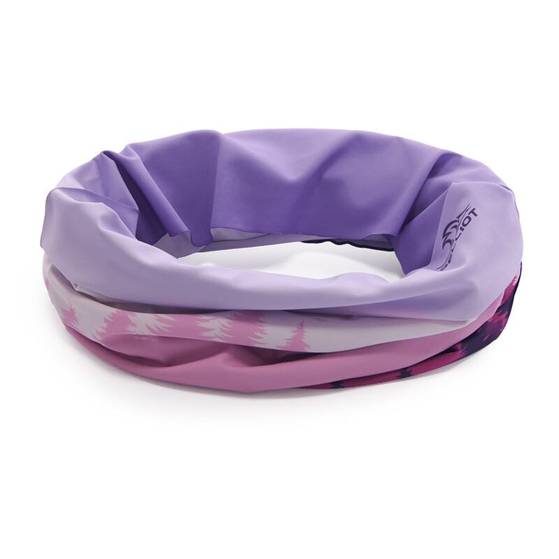 PELLIOT Outdoor head scarf Plum Purple Unisex Camping Travel Waterproof Durable