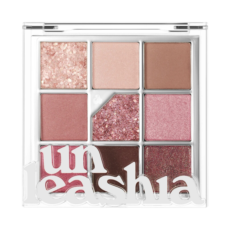 Unleashia Glitterpedia Eye Palette No.5 All Of Dusty Rose 6.2G
