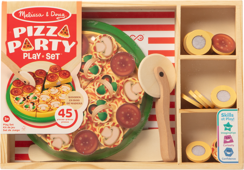 Wooden Pizza Party
