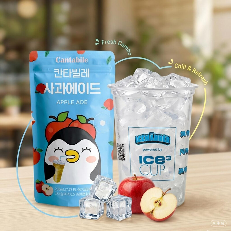 CTB Apfelade 230 ml mit Eisbecher