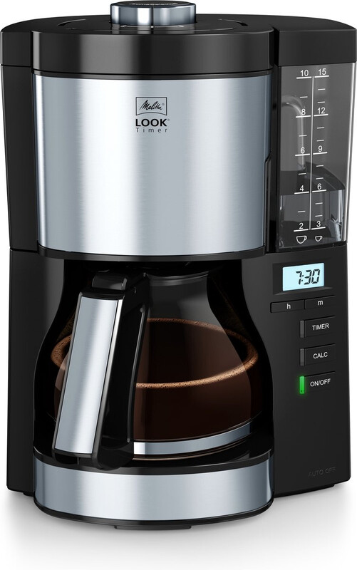 Melitta 1025-08 Look Timer koffiezetapparaat zwart