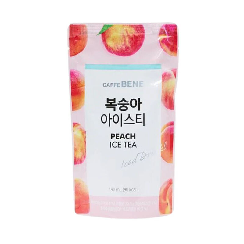 Peach Ice Tea Pouch Drink 190ml