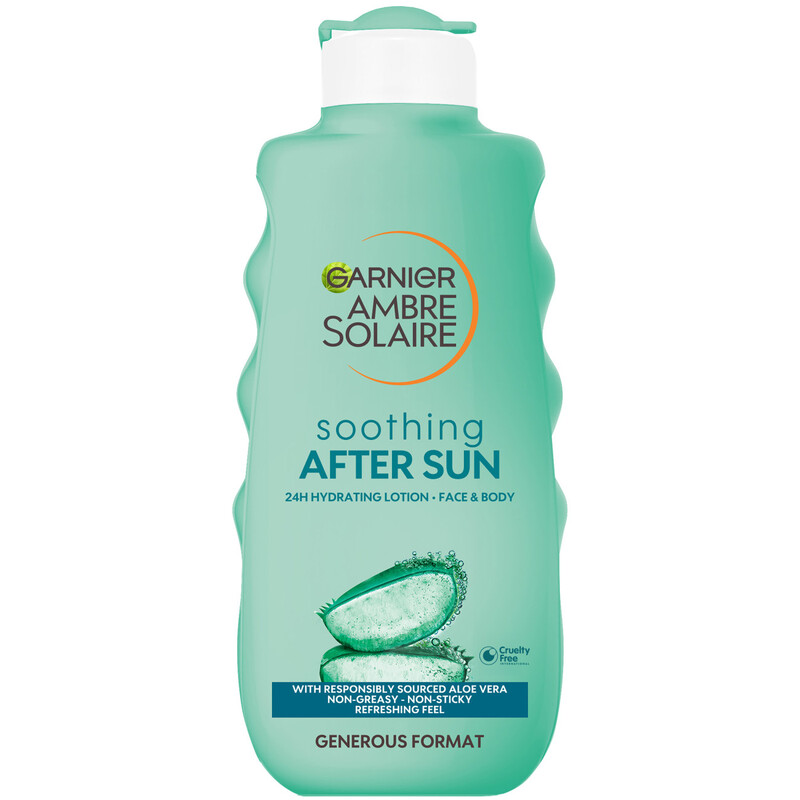 Garnier Ambre Solaire Soothing After Sun Aloe Vera Lotion 400Ml - Image 8