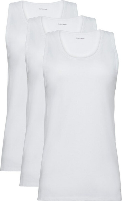 Calvin Klein Unterwäsche 3er-Pack Tanktop - Weiß 4XL