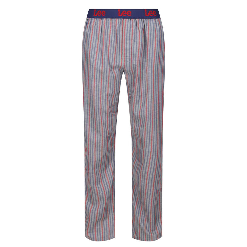 LEE jeans broek - geweven - Hudsongrijs gestreept - met LEE-logo - WB-M