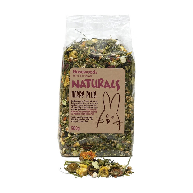Naturals Herbs Plus Small Animal Treat, 500g