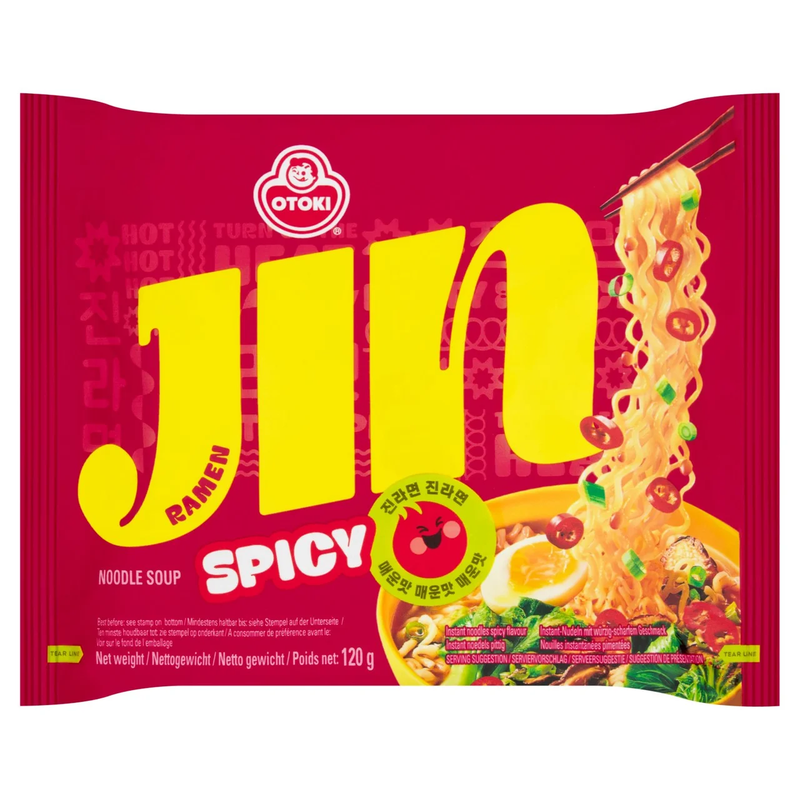 Ottogi Jin Ramen Spicy 120G