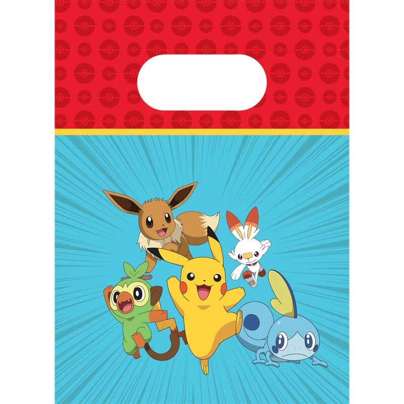 Pokemon Party Bags 6 Pack