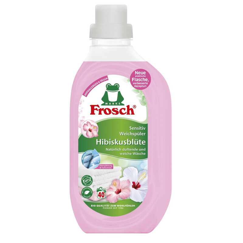 Frosch Sensitiv-Weichspüler Hibiskusblüte 880ml