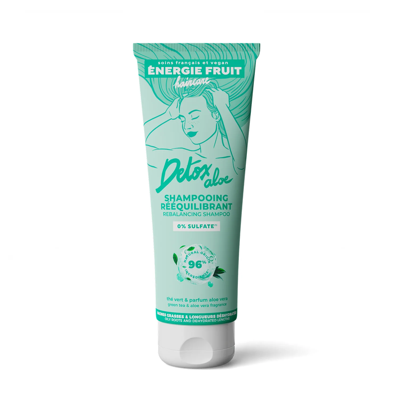 Shampoing Détox Cheveux Gras Aloe Vera Et Thé Energie Fruit Le Flacon De 250ml - vue 2