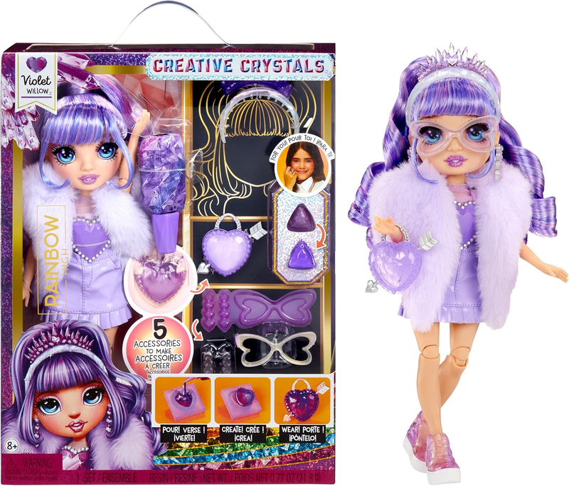 RAH Creative crystals Fashion Violet
