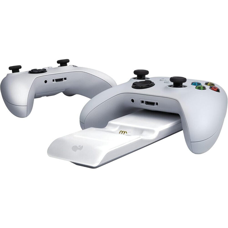 Pdp Gaming Pdp Station De Charge Dual Charging Station Pour 2 Manettes Xbox Series X|S - Blanc