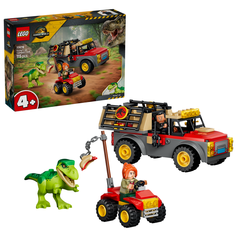 LEGO Jurassic World 77978 Junger T. rex Transport-LKW