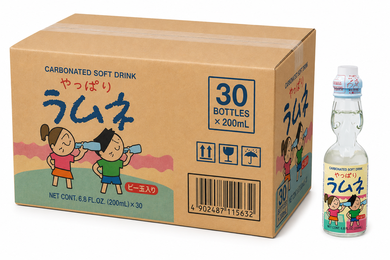 Hatakosen Ramune Soda 30 x 200 ml
