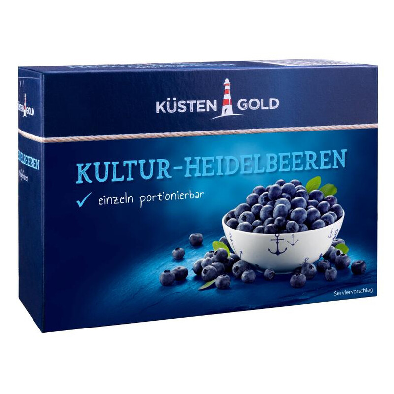 Küstengold Heidelbeeren 300 g