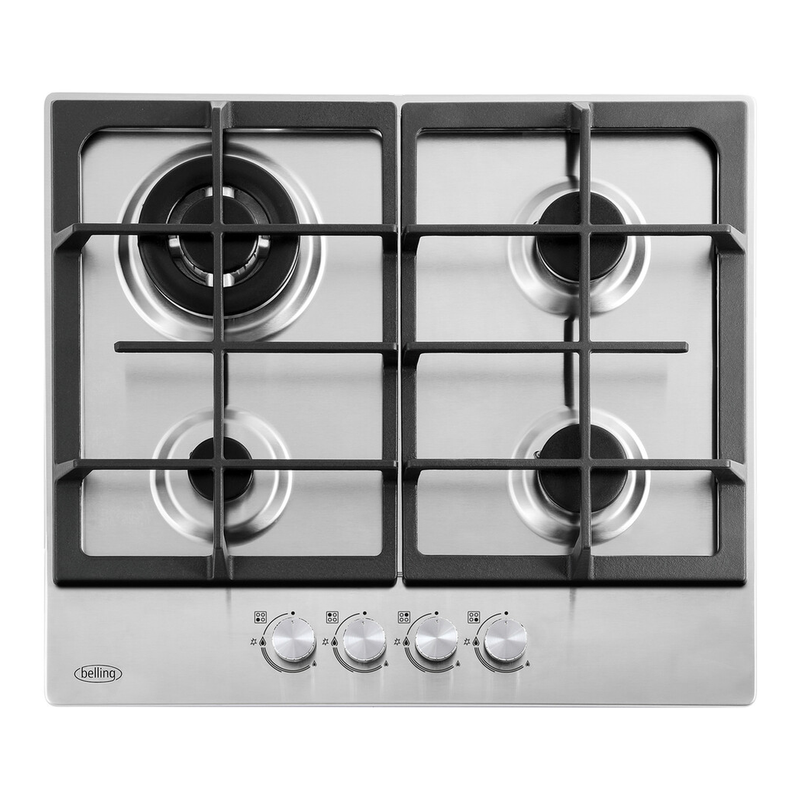 Belling Comfortcook Ghu603ci 60Cm Gas Hob Stainless Steel