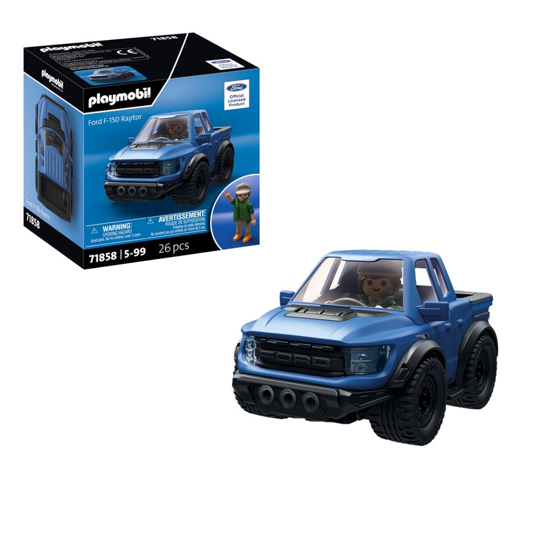 PLAYMOBIL Sammler-Autos Ford F-150 Raptor Modellauto für Erwachsene & Kinder, Auto-Fans & Liebhaber 71858