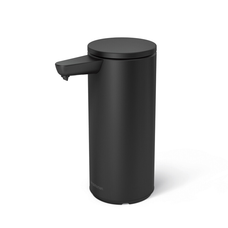 266ml Rechargeable Sensor Soap Pump Dispenser, matte black