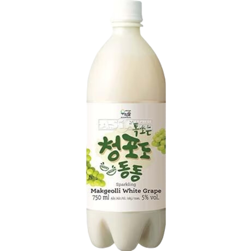 Rijstwijn Makgeolli Witte Druif 5% Alc.