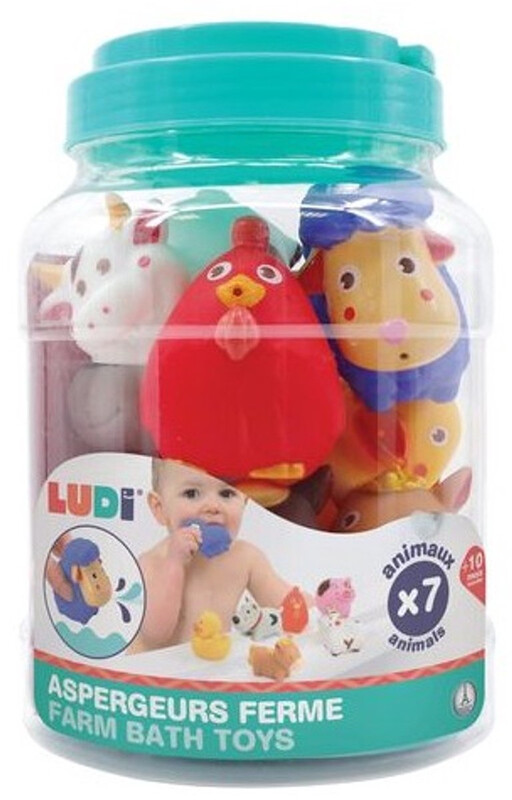Ludi - Bathing animals - Farm animals - (LU40065) /Baby and Toddler Toys /Multi